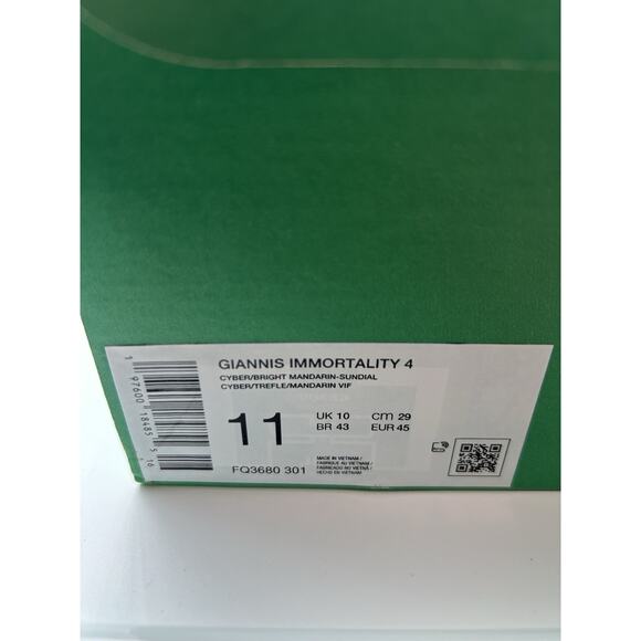 Size 11 - Nike Giannis Immortality 4 Halloween